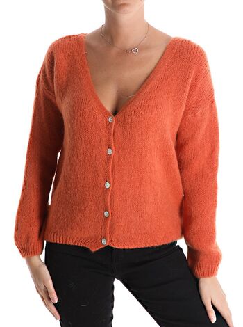 Pull en mohair, per donna, Made in Italy, art. S5072.478 18