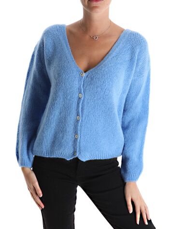 Pull en mohair, per donna, Made in Italy, art. S5072.478 19