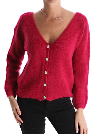 Pull en mohair, per donna, Made in Italy, art. S5072.478 20