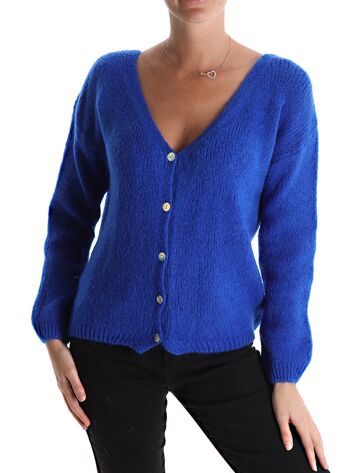 Pull en mohair, per donna, Made in Italy, art. S5072.478 21