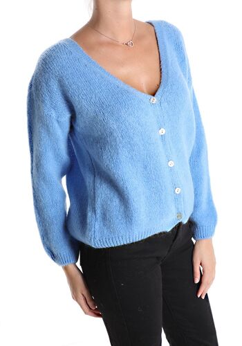 Pull en mohair, per donna, Made in Italy, art. S5072.478 4