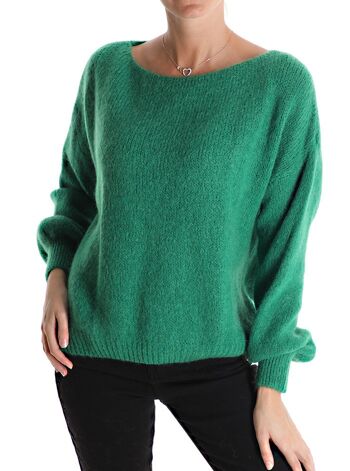Pull en mohair, per donna, Made in Italy, art. S5102.478 16