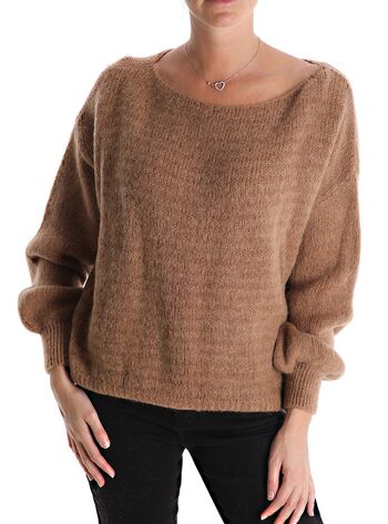 Pull en mohair, per donna, Made in Italy, art. S5102.478 17