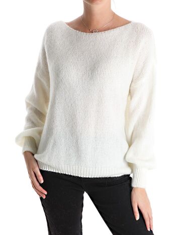 Pull en mohair, per donna, Made in Italy, art. S5102.478 24