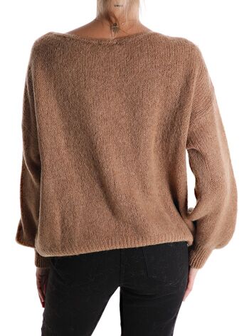 Pull en mohair, per donna, Made in Italy, art. S5102.478 3