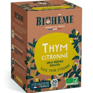 Infusion Thym citronné - 20 infusettes