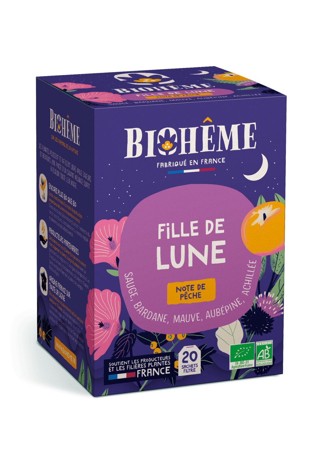 Moon Girl Infusion - 20 bustine di tè X6 scatole