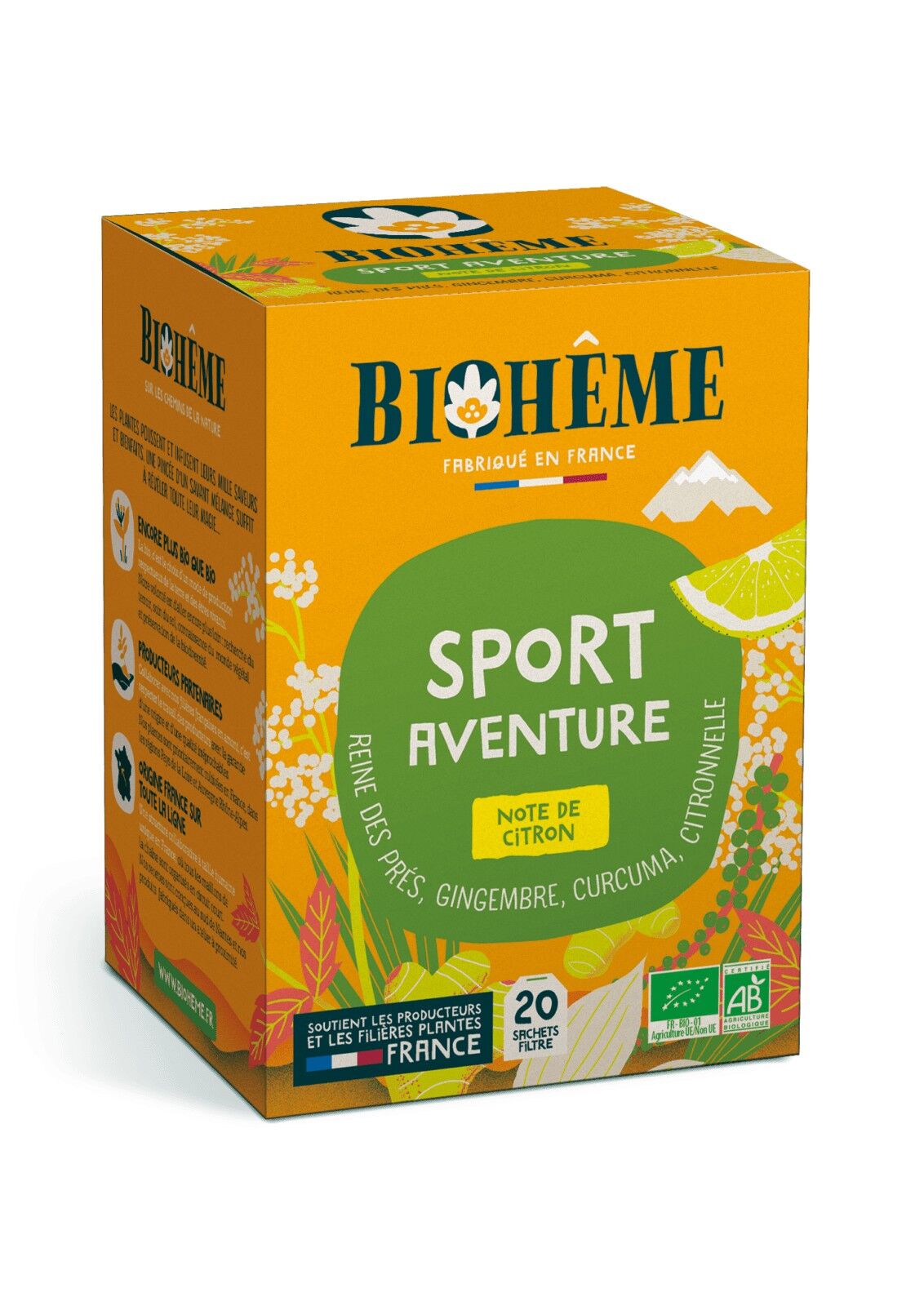 Infusion Sport Adventure - 20 bustine X6 scatole