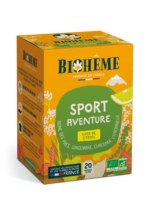 Infusion Sport Aventure - 20 infusettes