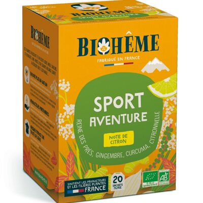 Infusion Sport Aventure - 20 infusettes