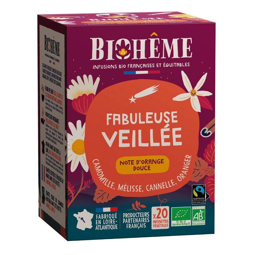 Favoloso infuso serale - 20 bustine di tè X6 scatole