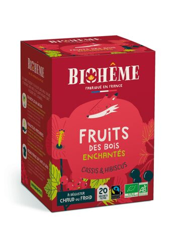 Infusion Fruits des bois enchantés - 20 infusettes