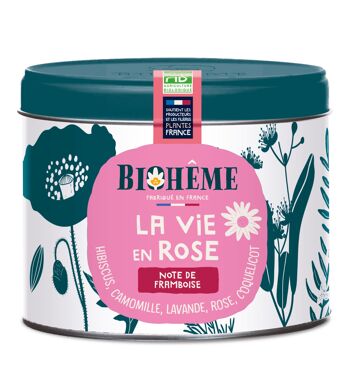 Infusion La Vie en Rose - Vrac boîte