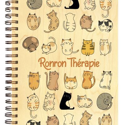 CARNET COUVERTURE BOIS RONRON