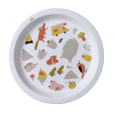 ADVENTURE BABY PLATE Ø 18cm