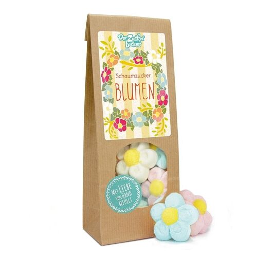 Wundertüte Schaumzucker Blumen Bunte Marshmallows