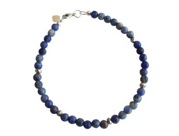 Gemshine - Femme - Bracelet - Lapis Lazuli - Bleu - 925 1
