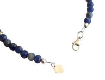 Gemshine - Femme - Bracelet - Lapis Lazuli - Bleu - 925 3