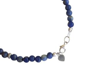 Gemshine - Femme - Bracelet - Lapis Lazuli - Bleu - 925 2