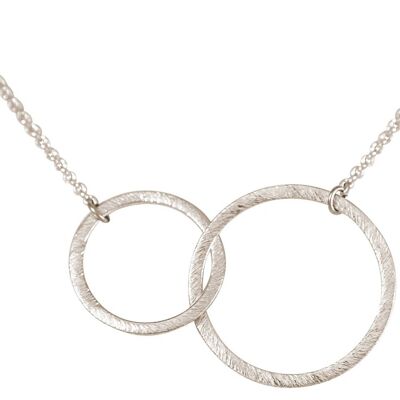Gemshine - Ladies - Necklace - Pendant - Eternity Circles