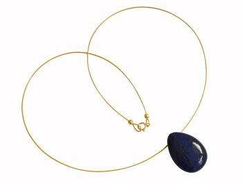 Gemshine - Femme - Lapis Lazuli - Pendentif - Collier 4