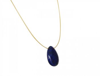 Gemshine - Femme - Lapis Lazuli - Pendentif - Collier 3