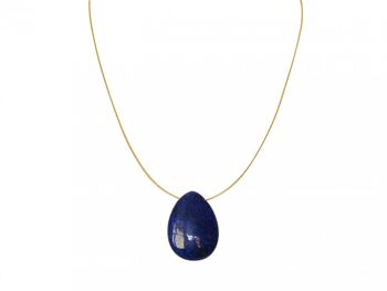 Gemshine - Femme - Lapis Lazuli - Pendentif - Collier 2