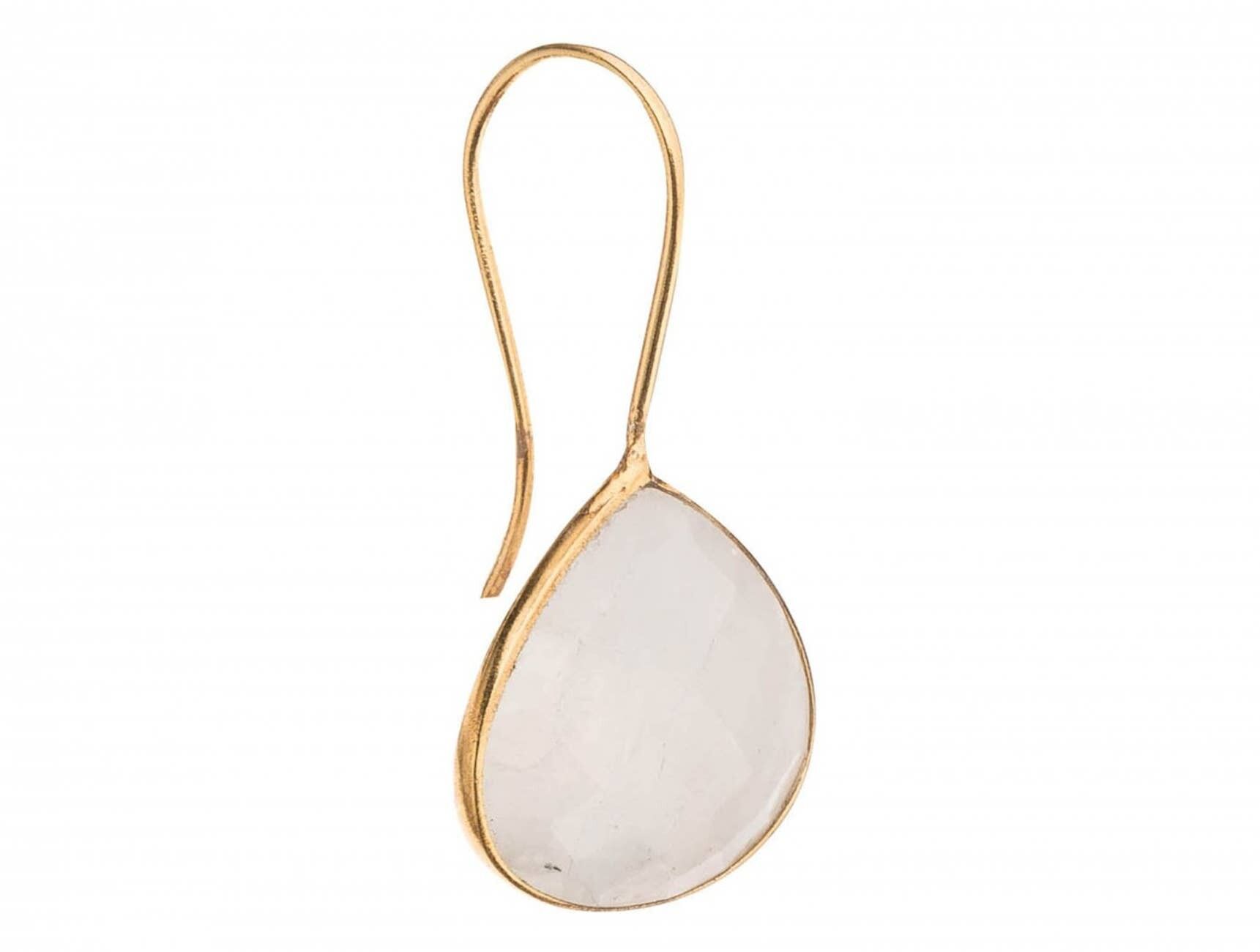 Gemshine - Damen - Ohrringe - 925 Silber -Vergoldet