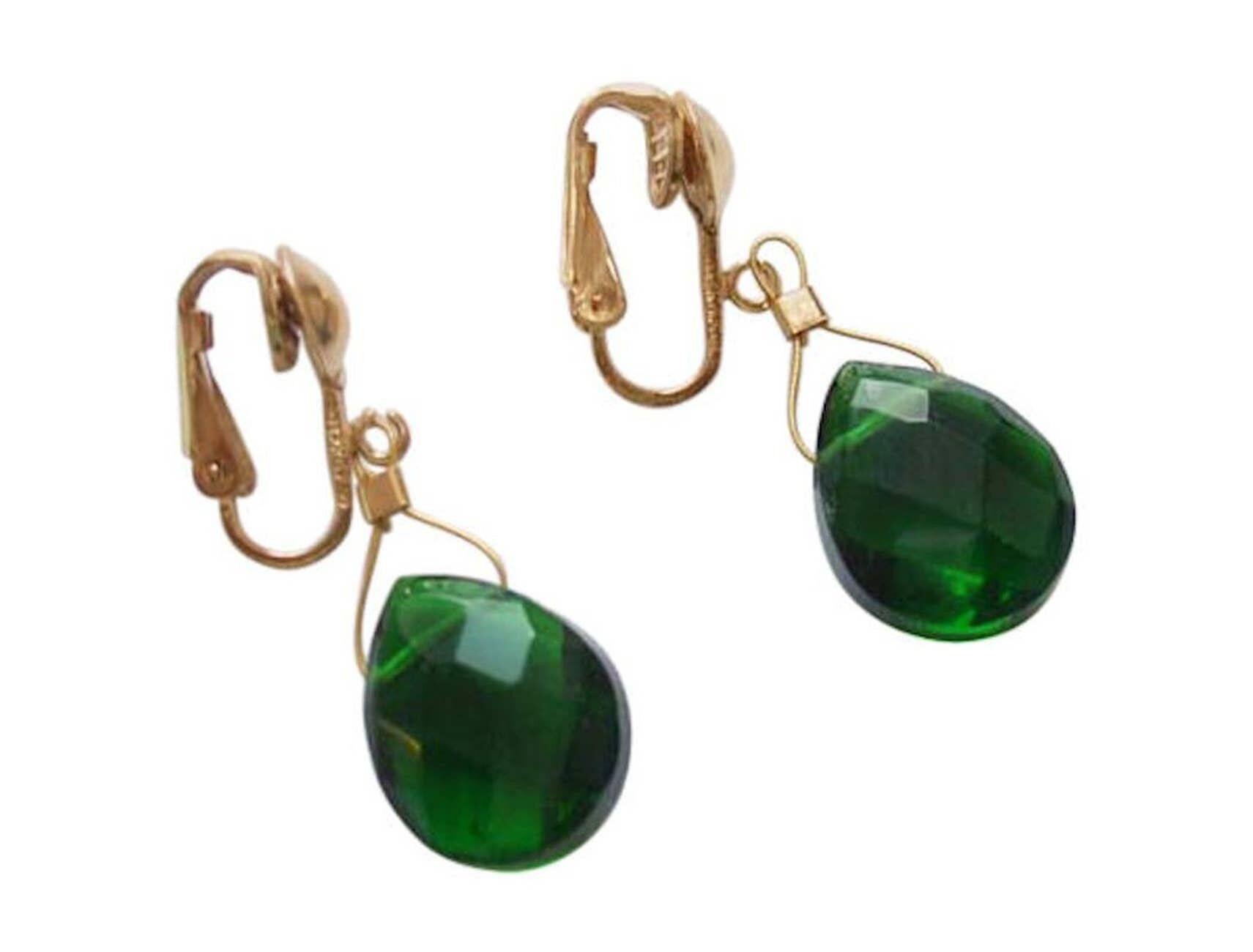 Gemshine - Donna - Orecchini - Clip per le orecchie - Placcato in oro