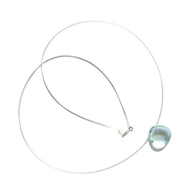 Gemshine - Children - 925 Silver - Aquamarine Quartz - Blue