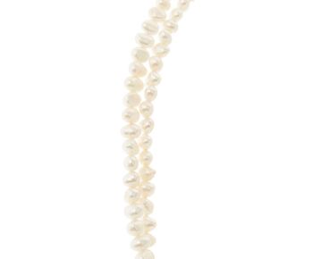 Collier tour de cou Gemshine 60 cm avec perles de culture blanches 4