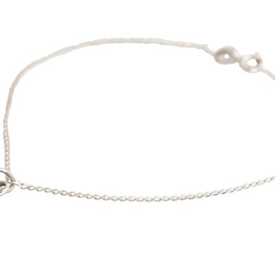 Pulsera de plata 925 Gemshine con colgante de tijera