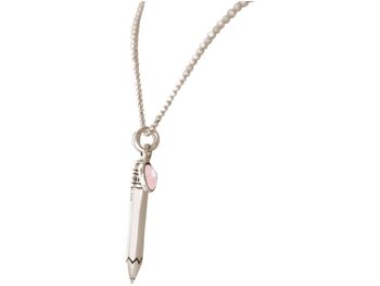 Collier en argent 925 Gemshine avec pendentif crayon 2