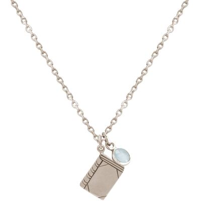 Gemshine - 925 silver necklace with book for teachers