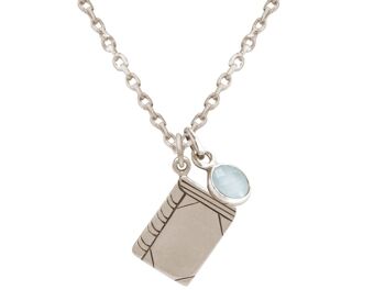 Gemshine - Collier en argent 925 avec livre pour les enseignants 4