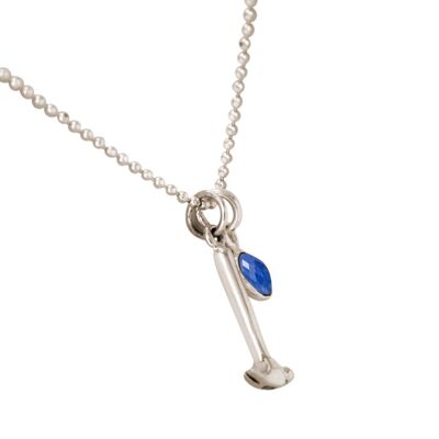 Gemshine - 925 silver necklace with hammer pendant