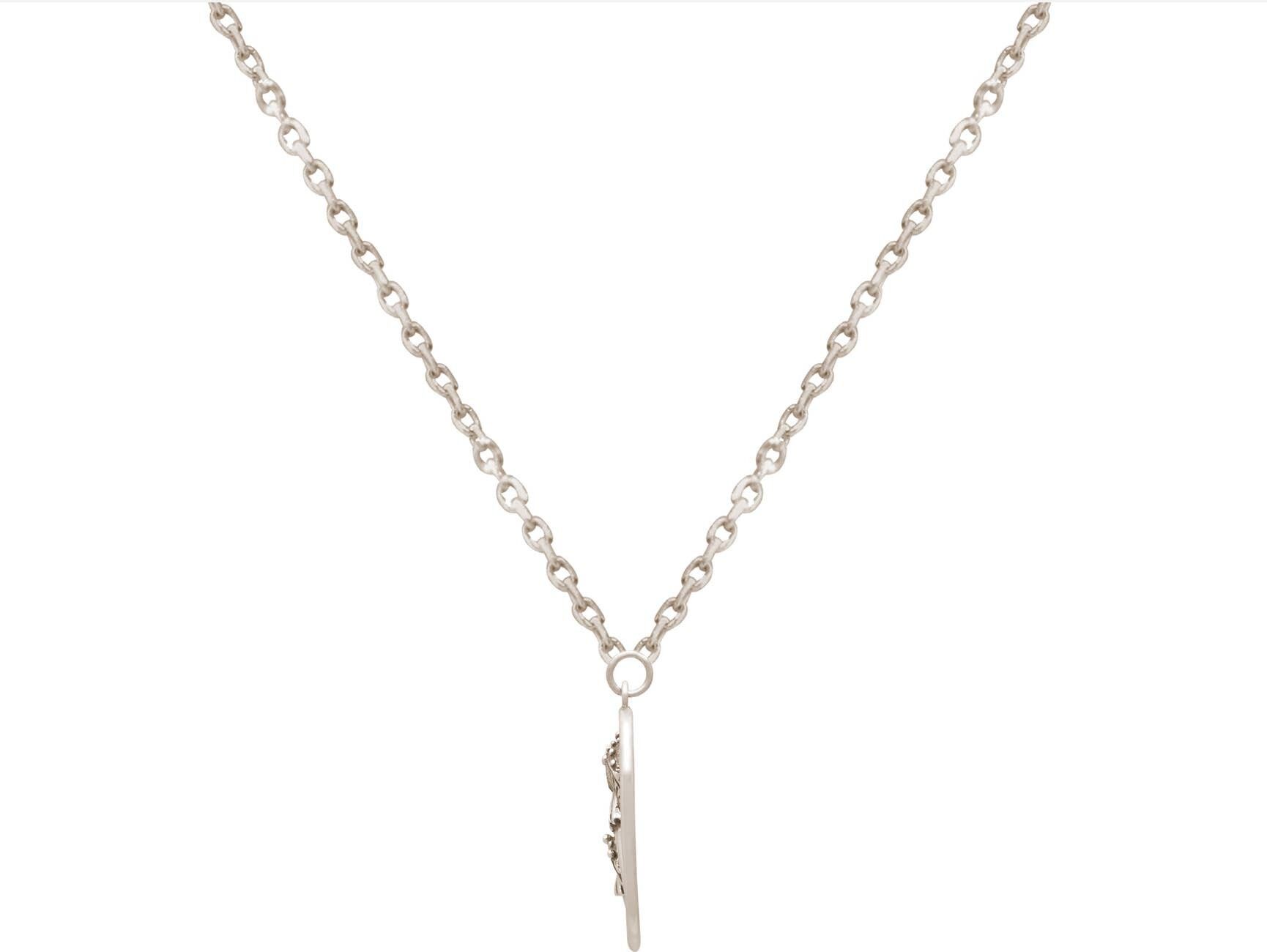 Gemshine Collana in Argento 925 Ciondolo Funghi in Argento 925