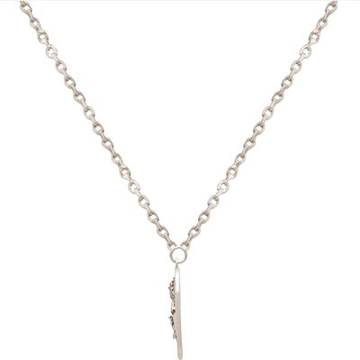 Collier Argent 925 Gemshine Pendentif Champignons en Argent 925