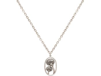 Collier Argent 925 Gemshine Pendentif Champignons en Argent 925 2