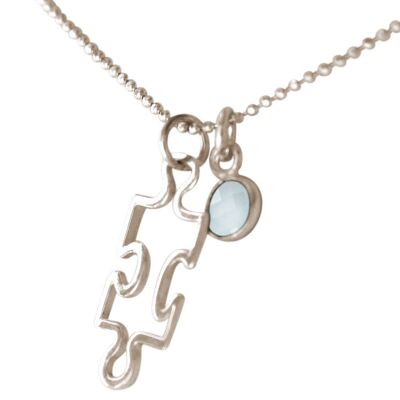 Gemshine 925 Silver Necklace Puzzle Pendant