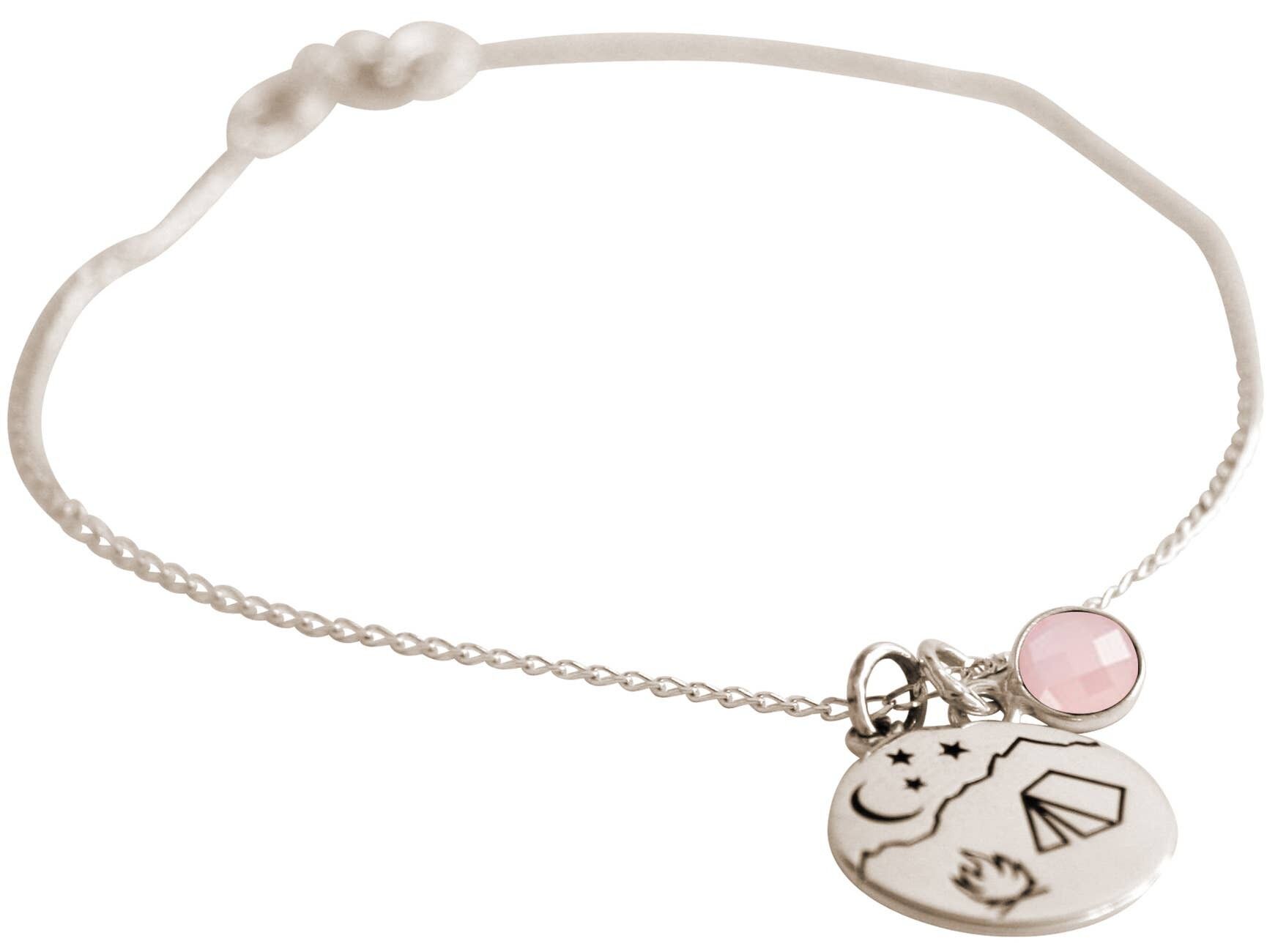 Gemshine Alpine Mountain Camping Campfire Bracelet