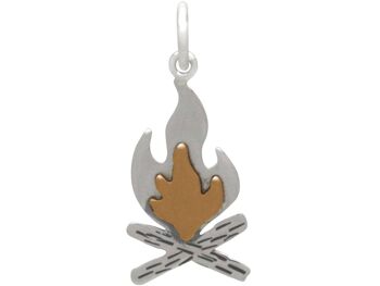 Collier de feu de camp de camping de montagne alpine Gemshine 2