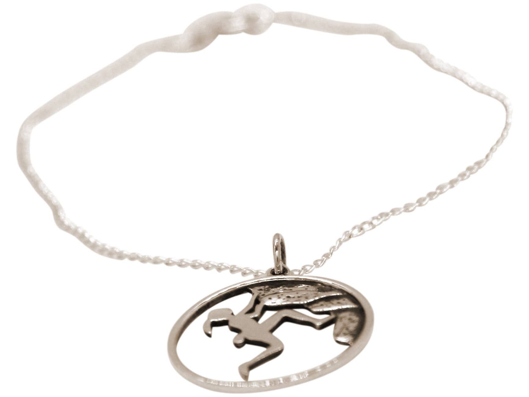 Gemshine Alpine Mountain Climbing Bracelet in 925 Silver