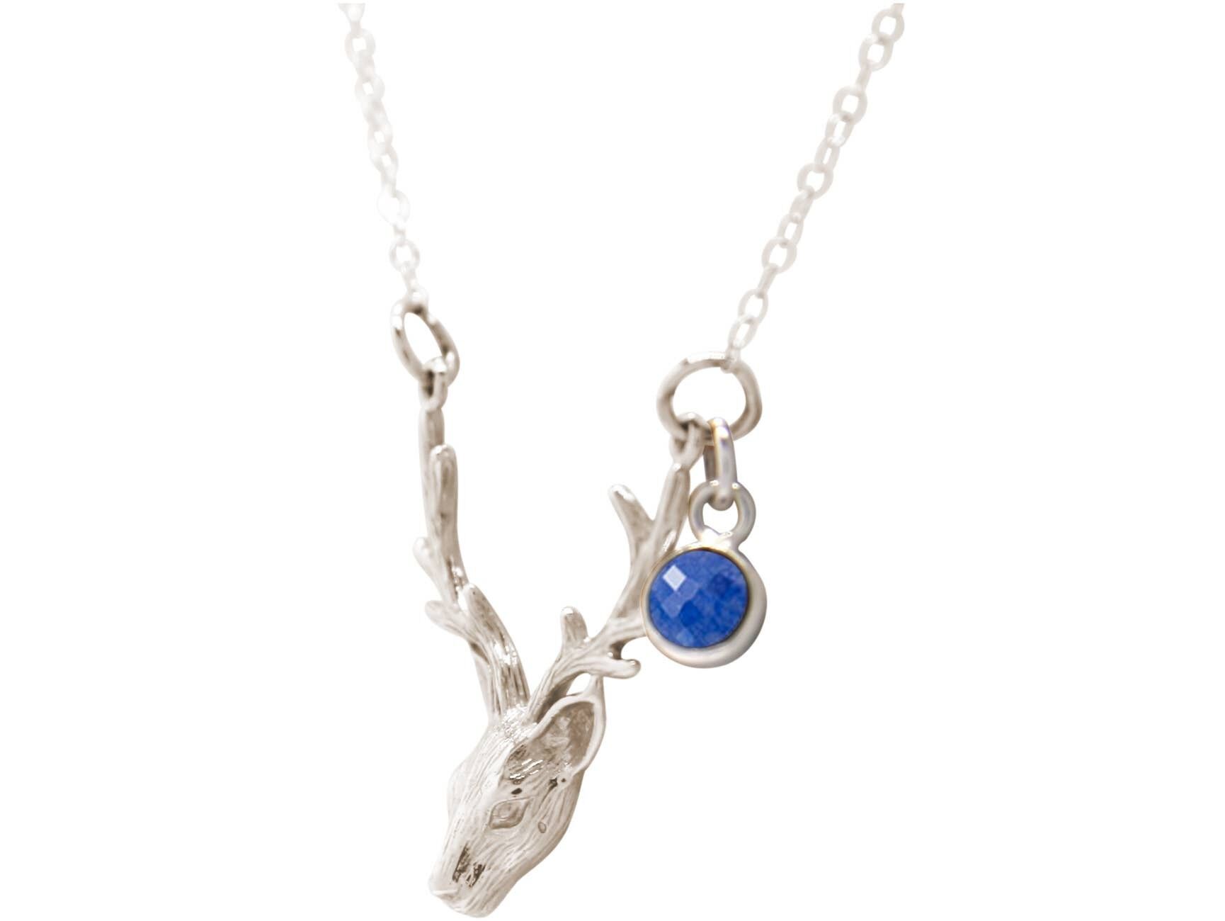 Gemshine - Corna di alce di cervo alpino - Collana