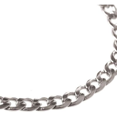 Gemshine Bracelet - Solid Curb Chain in Gold or Silver