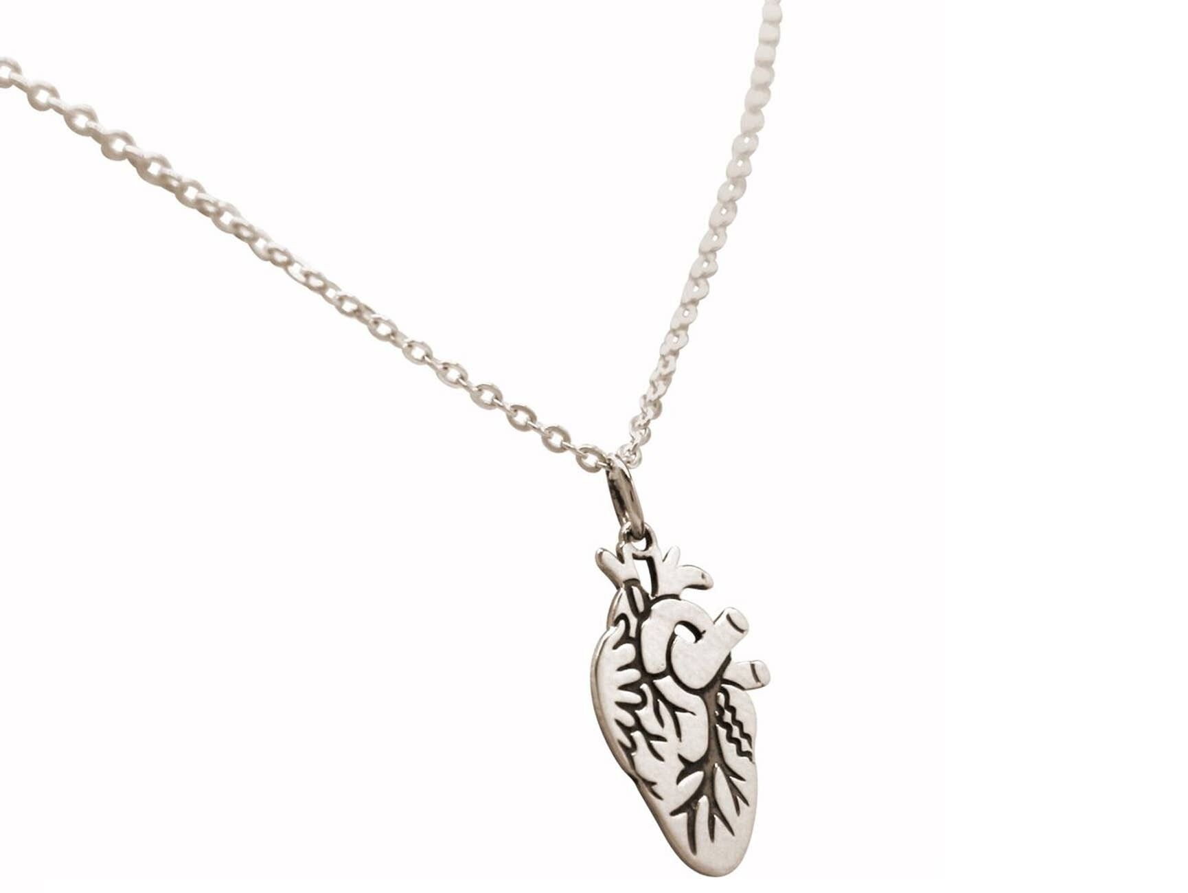 Bracciale Gemshine cuore anatomico per medico, medico, paziente