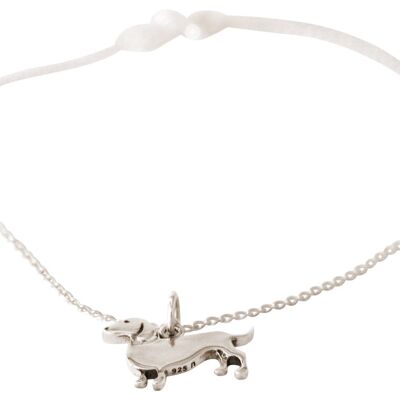 Gemshine - Bracelet TECKEL, pendentif chien TECKEL