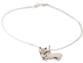 Bracelet Gemshine DACHSH, pendentif chien WELSH CORGI 2