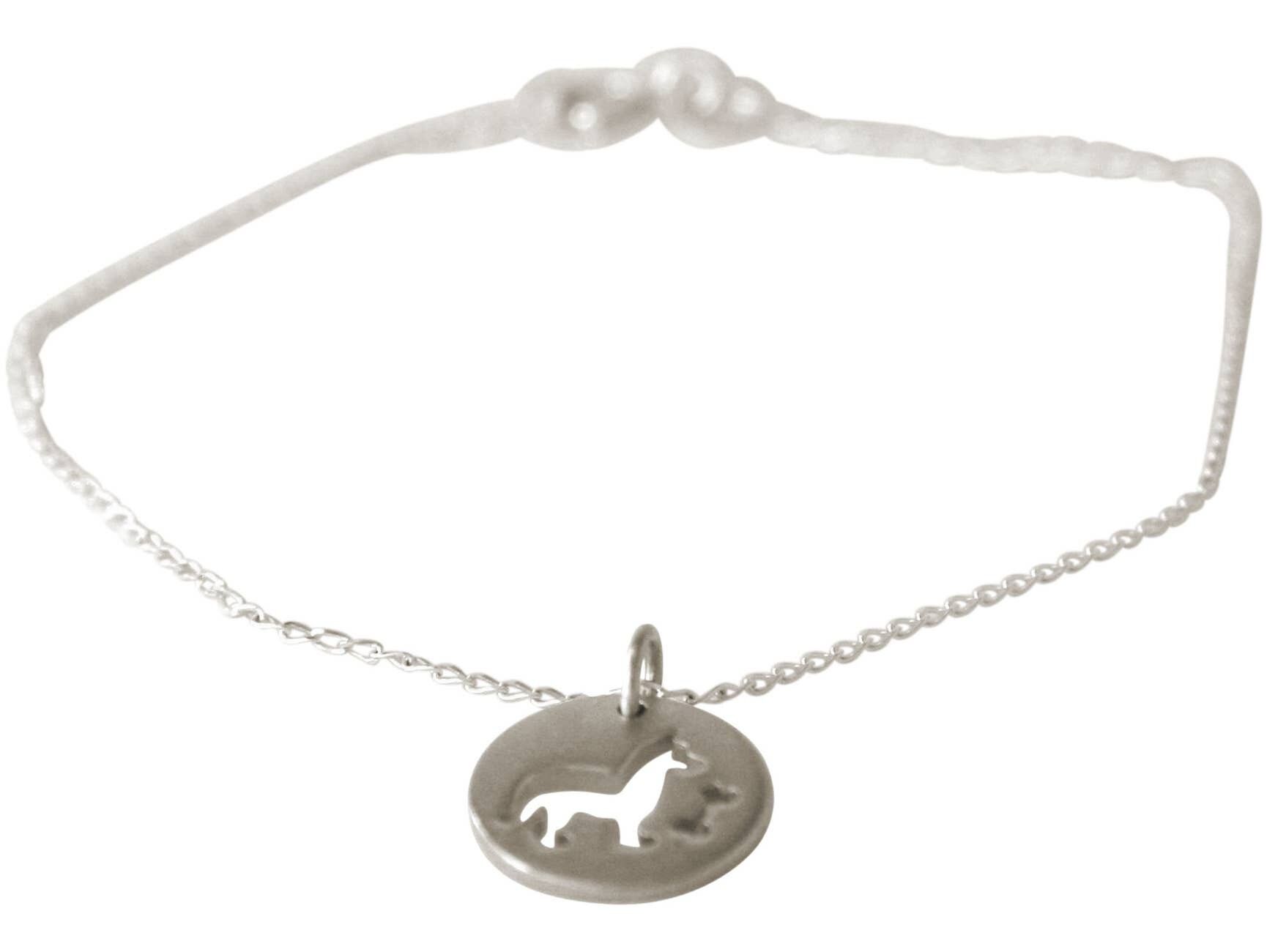 Bracciale Gemshine Pendente DOG ON A BONES