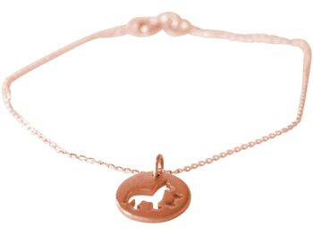 Bracelet gemme DOG ON A BONES pendentif 4